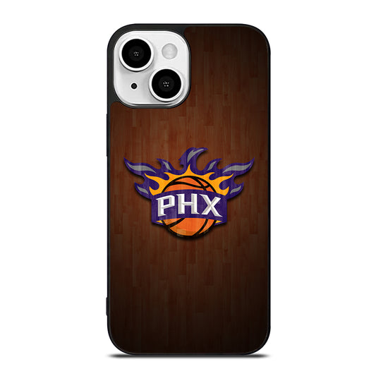 PHOENIX SUNS WOODEN LOGO iPhone 13 Mini Case Cover