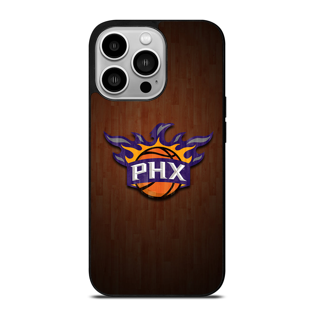 PHOENIX SUNS WOODEN LOGO iPhone 14 Pro Case Cover