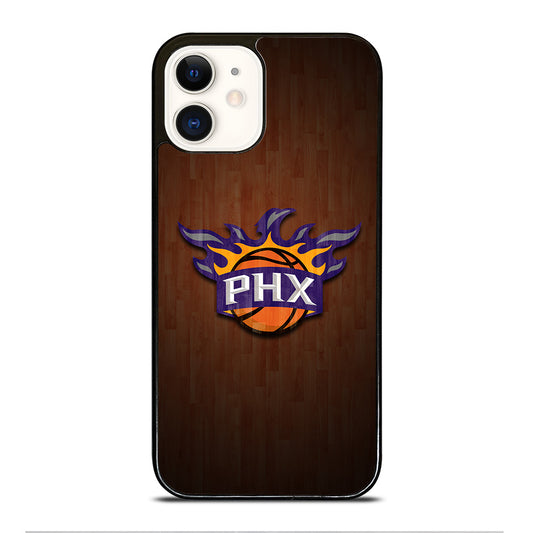 PHOENIX SUNS WOODEN LOGO iPhone 12 Case Cover