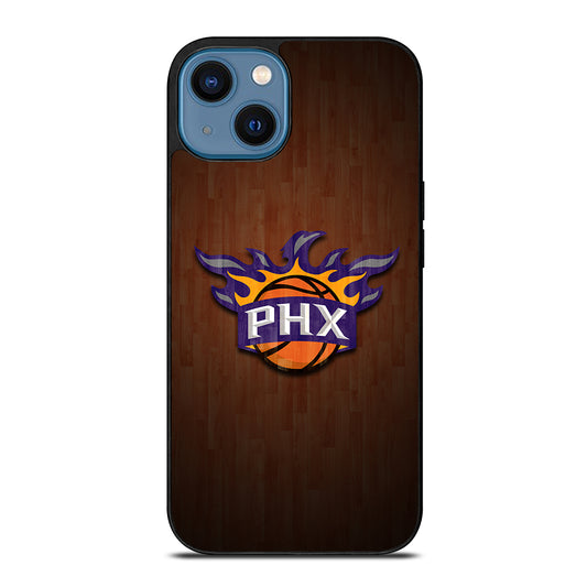 PHOENIX SUNS WOODEN LOGO iPhone 14 Case Cover