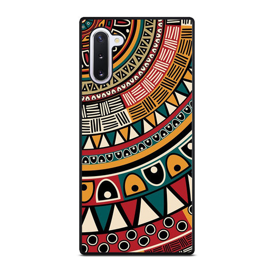 PIECE TRIBAL PATTERN ART Samsung Galaxy Note 10 Case Cover