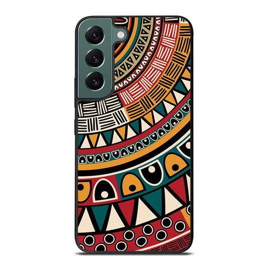 PIECE TRIBAL PATTERN ART Samsung Galaxy S22 Case Cover