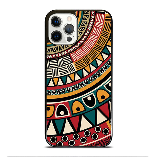 PIECE TRIBAL PATTERN ART iPhone 12 Pro Case Cover