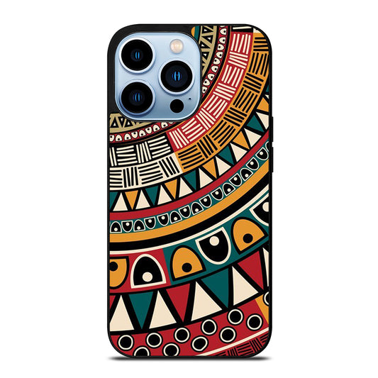 PIECE TRIBAL PATTERN ART iPhone 13 Pro Max Case Cover