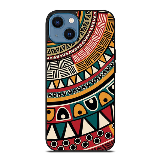 PIECE TRIBAL PATTERN ART iPhone 14 Case Cover