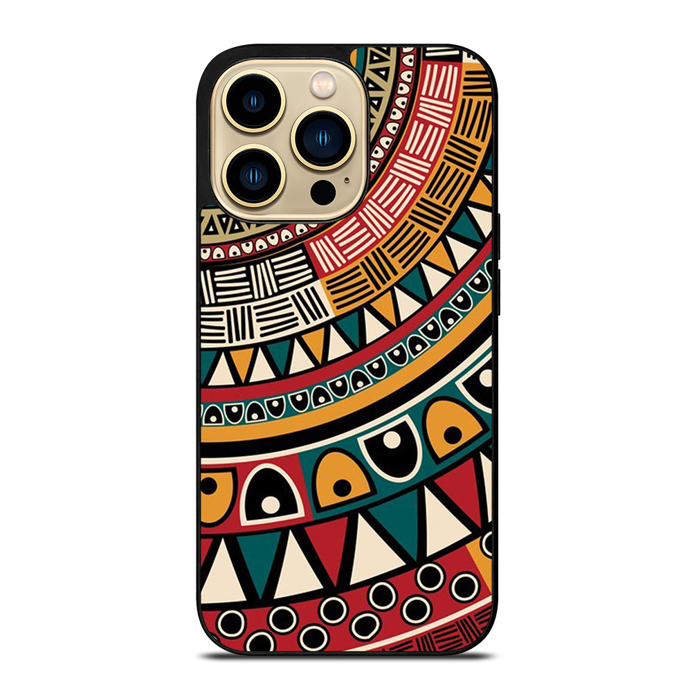 PIECE TRIBAL PATTERN ART iPhone 14 Pro Max Case Cover