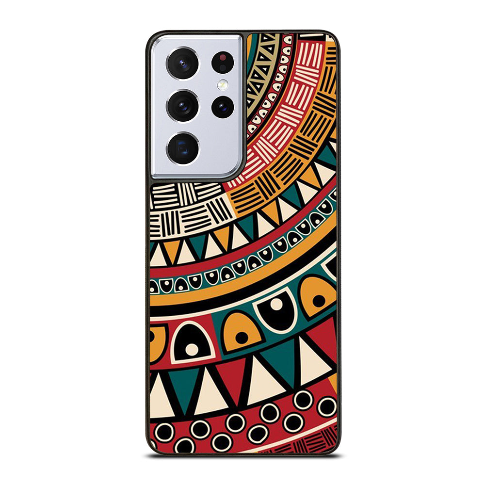 PIECE TRIBAL PATTERN ART Samsung Galaxy S21 Ultra Case Cover