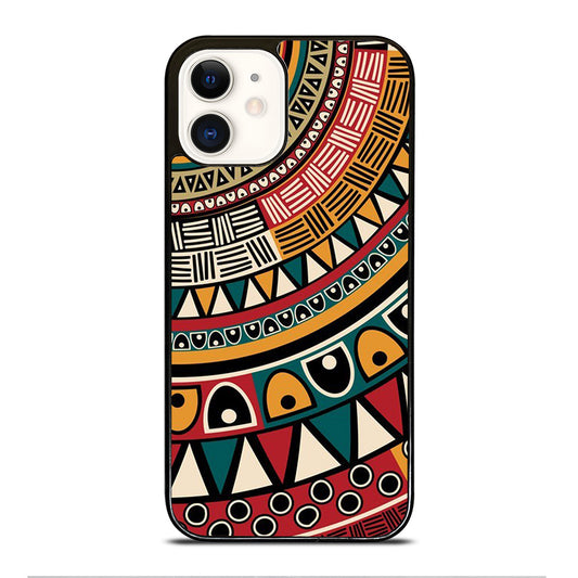PIECE TRIBAL PATTERN ART iPhone 12 Case Cover