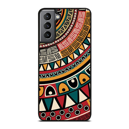 PIECE TRIBAL PATTERN ART Samsung Galaxy S21 Plus Case Cover
