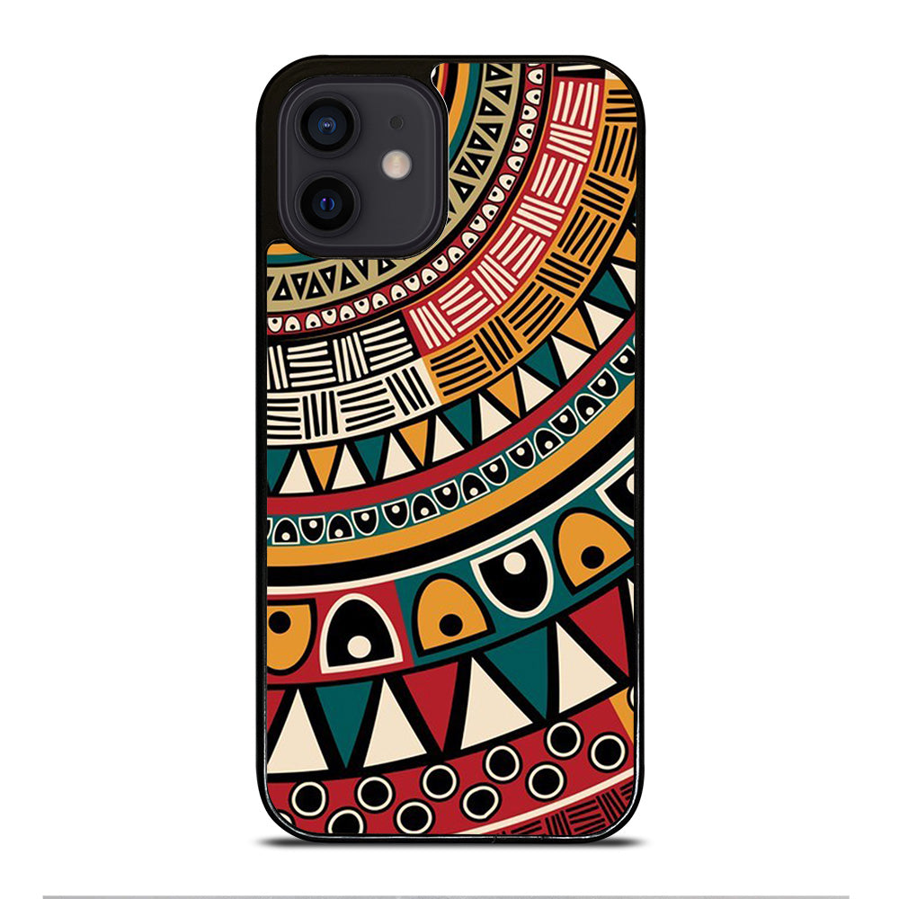 PIECE TRIBAL PATTERN ART iPhone 12 Mini Case Cover
