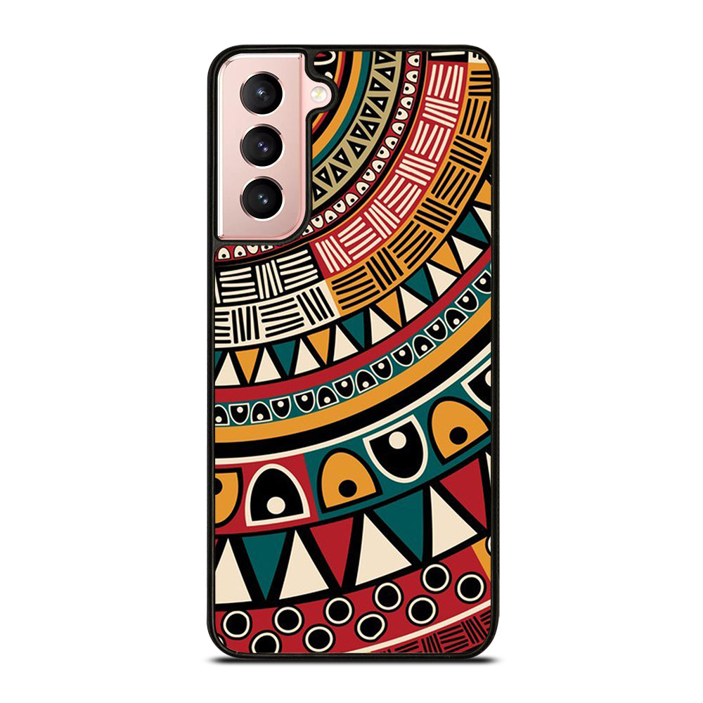 PIECE TRIBAL PATTERN ART Samsung Galaxy S21 Case Cover