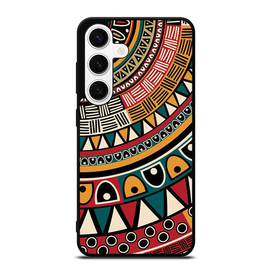 PIECE TRIBAL PATTERN ART Samsung Galaxy S24 Case Cover