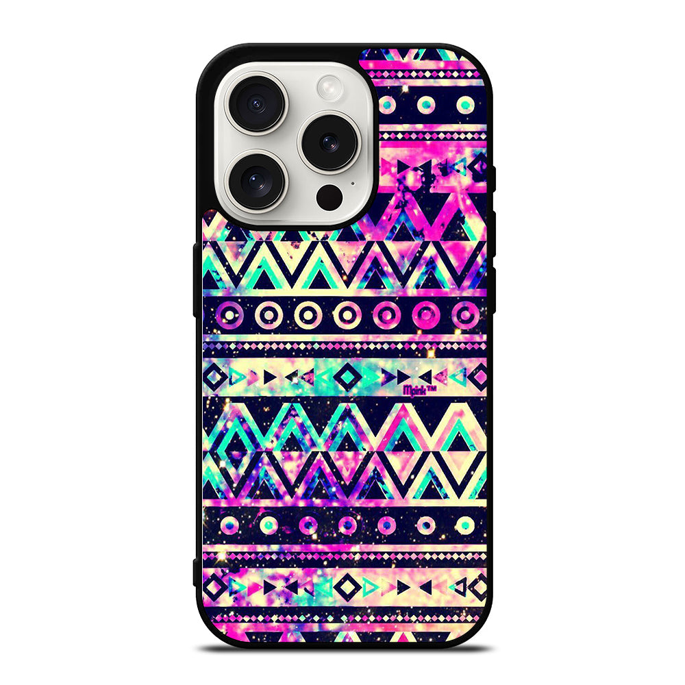 PIECE TRIBAL PATTERN GALAXY iPhone 15 Pro Case Cover