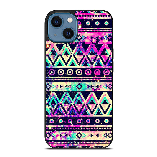 PIECE TRIBAL PATTERN GALAXY iPhone 14 Case Cover