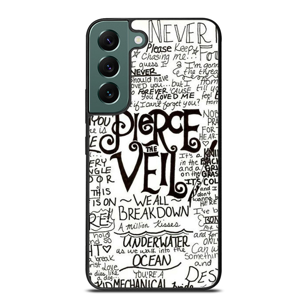 PIERCE THE VEIL LYRIC Samsung Galaxy S22 Case Cover