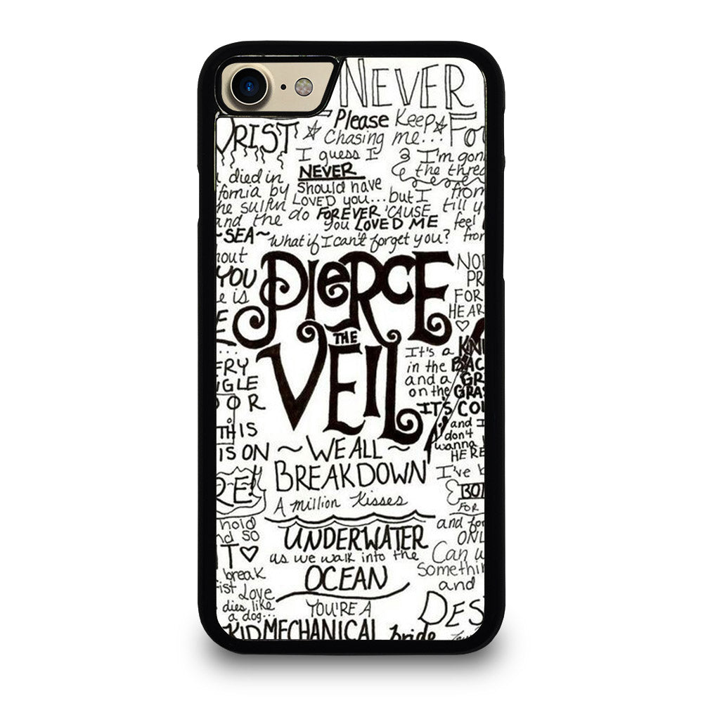 PIERCE THE VEIL LYRIC iPhone 7 / 8 Case Cover