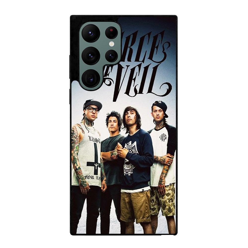 PIERCE THE VEIL PERSONNEL BAND Samsung Galaxy S22 Ultra Case Cover
