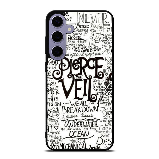PIERCE THE VEIL LYRIC Samsung Galaxy S24 Plus Case Cover