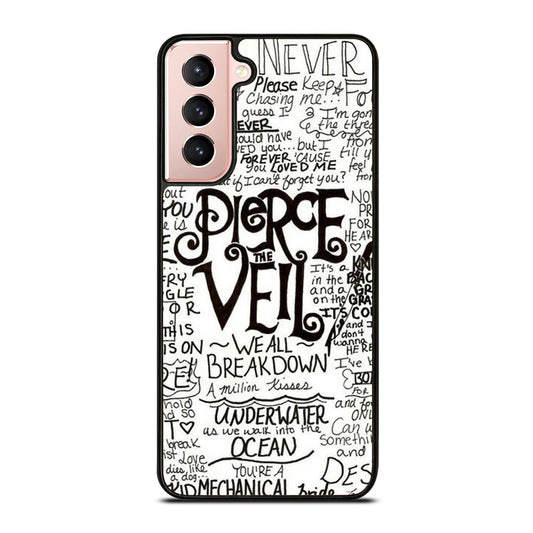PIERCE THE VEIL LYRIC Samsung Galaxy S21 Case Cover