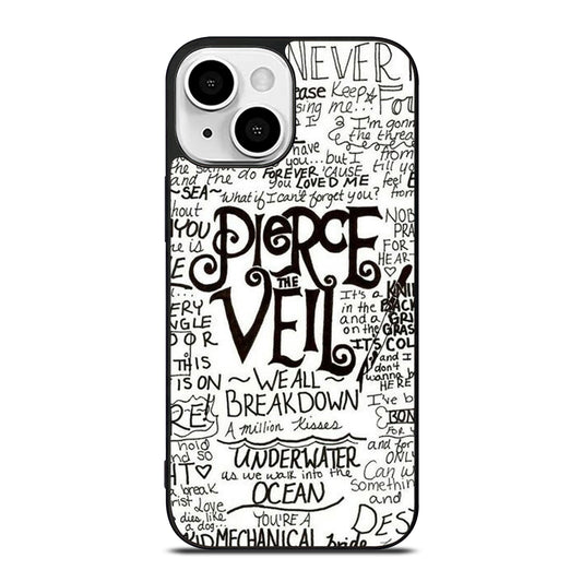 PIERCE THE VEIL LYRIC iPhone 13 Mini Case Cover