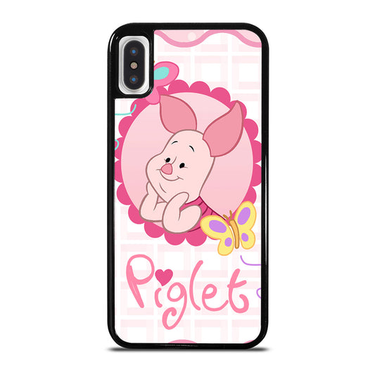 PIGLET WINNIE THE POOH CARTOON SERIES iPhone X / XS Case Cover