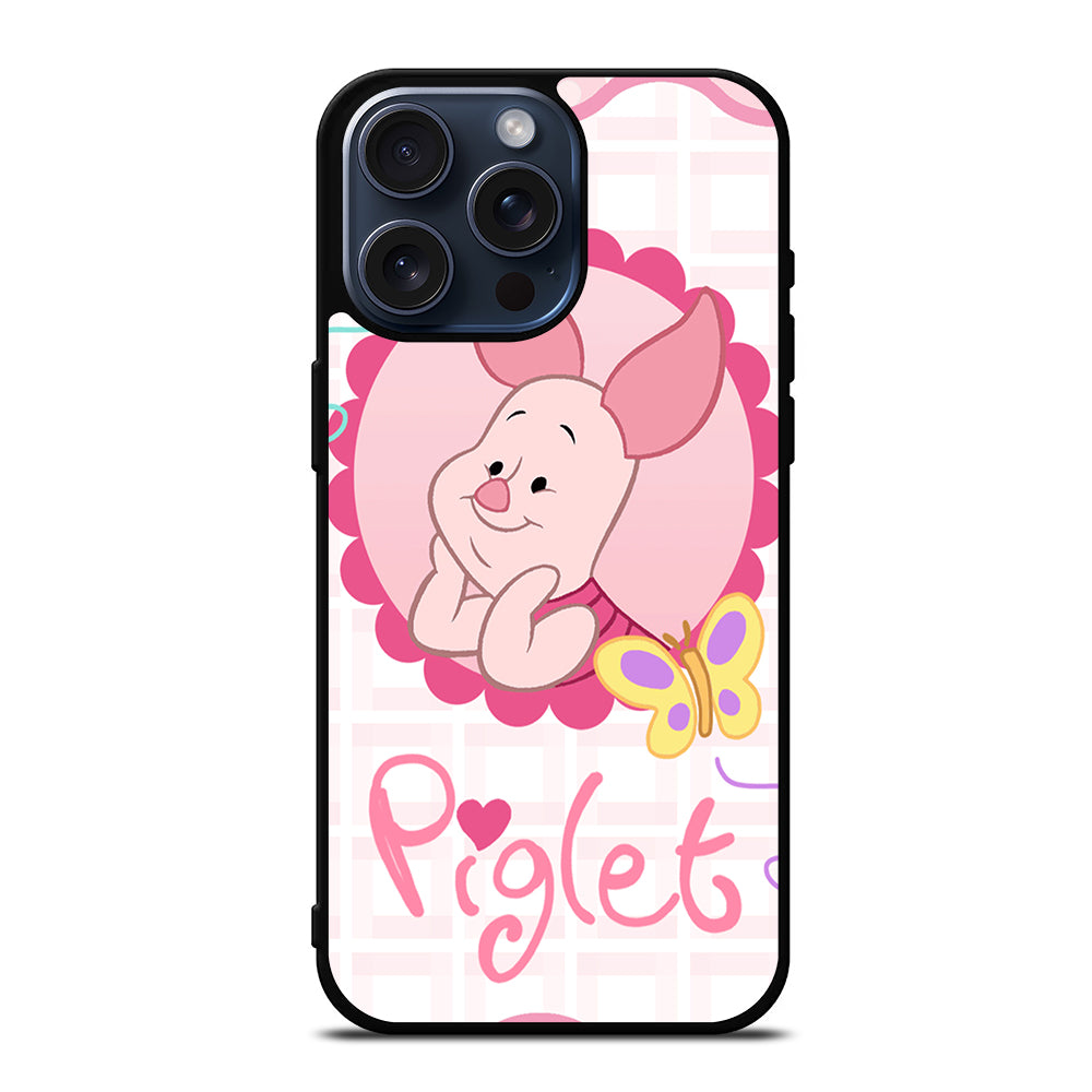PIGLET WINNIE THE POOH CARTOON SERIES iPhone 15 Pro Max Case Cover
