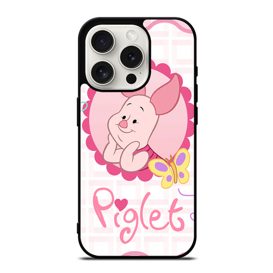 PIGLET WINNIE THE POOH CARTOON SERIES iPhone 15 Pro Case Cover