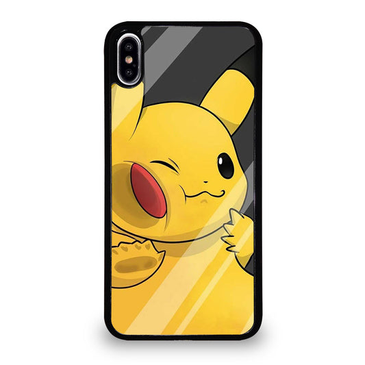 PIKACHU CUTE CARTOON iPhone XS Max Case Cover