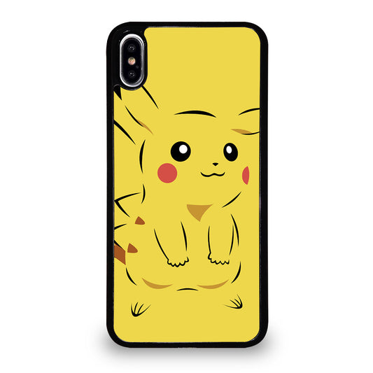 PIKACHU POKEMON CARTOON iPhone XS Max Case Cover