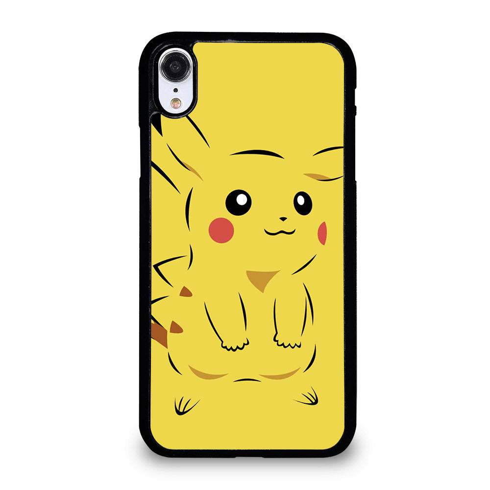 PIKACHU POKEMON CARTOON iPhone XR Case Cover