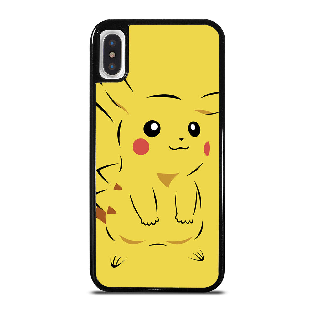 PIKACHU POKEMON CARTOON iPhone X / XS Case Cover