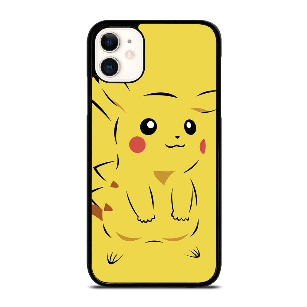 PIKACHU POKEMON CARTOON iPhone 11 Case Cover