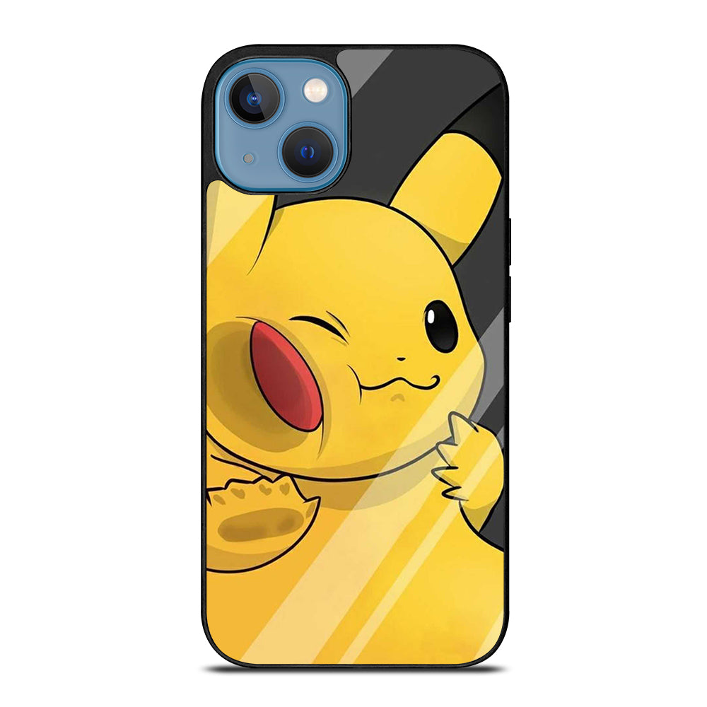 PIKACHU CUTE CARTOON iPhone 13 Case Cover