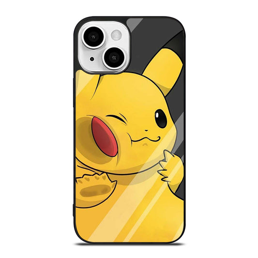 PIKACHU CUTE CARTOON iPhone 13 Mini Case Cover