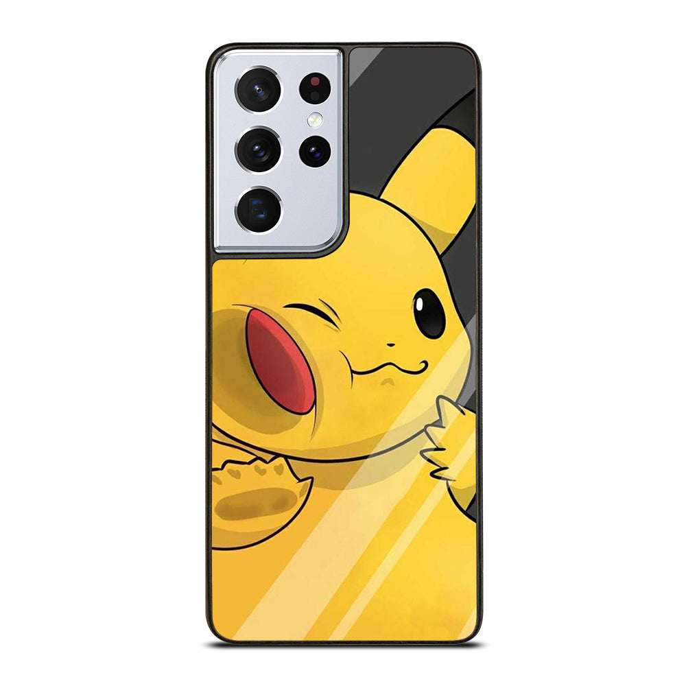 PIKACHU CUTE CARTOON Samsung Galaxy S21 Ultra Case Cover