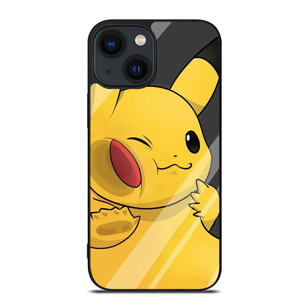 PIKACHU CUTE CARTOON iPhone 14 Plus Case Cover