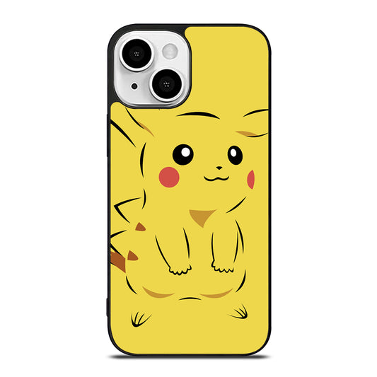 PIKACHU POKEMON CARTOON iPhone 13 Mini Case Cover