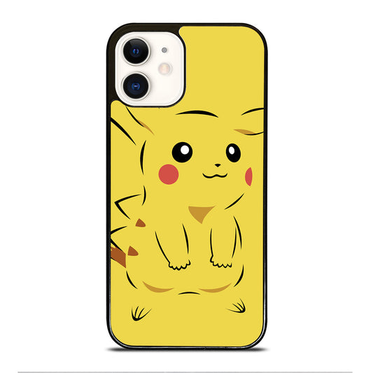 PIKACHU POKEMON CARTOON iPhone 12 Case Cover