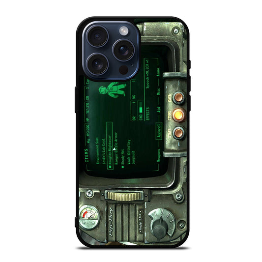 PIMP BOY FALLOUT iPhone 15 Pro Max Case Cover