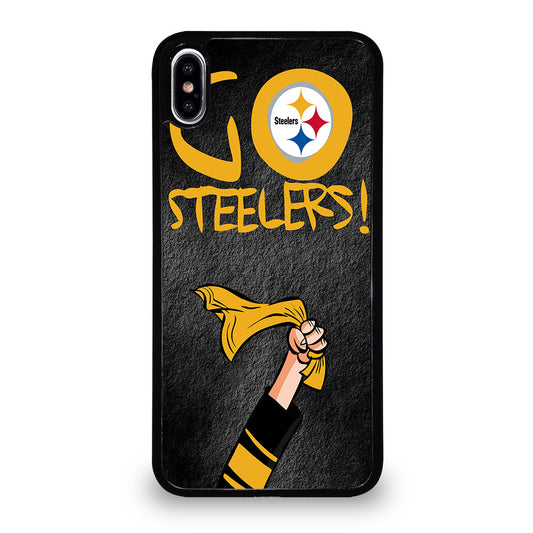 PITTSBURGH STEELERS GO STEELERS iPhone XS Max Case Cover