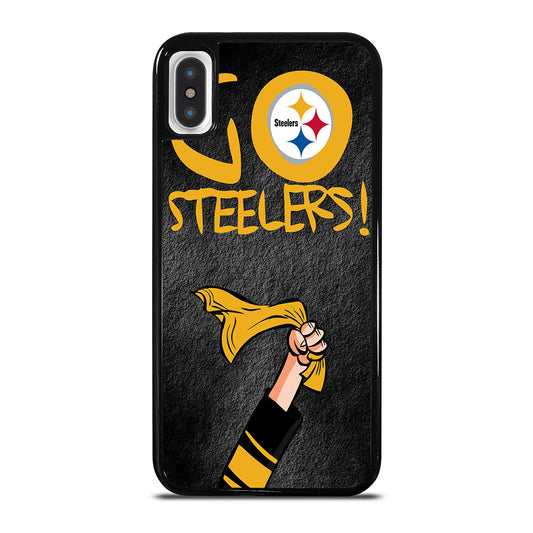 PITTSBURGH STEELERS GO STEELERS iPhone X / XS Case Cover