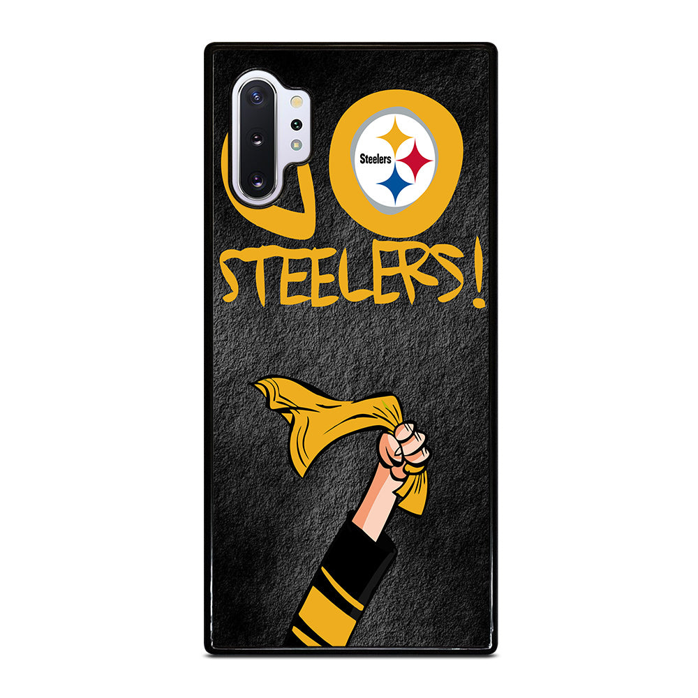 PITTSBURGH STEELERS GO STEELERS Samsung Galaxy Note 10 Plus Case Cover