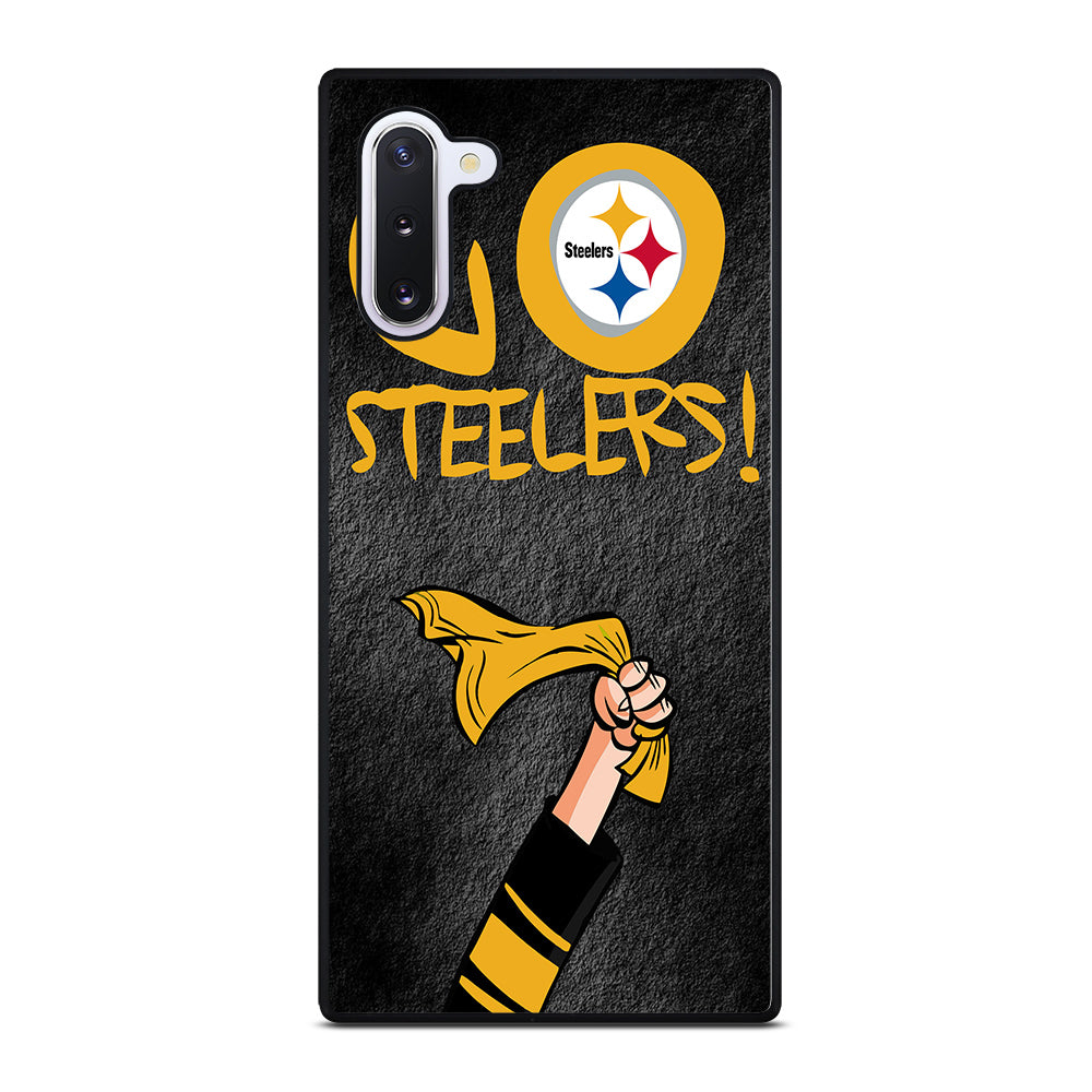 PITTSBURGH STEELERS GO STEELERS Samsung Galaxy Note 10 Case Cover