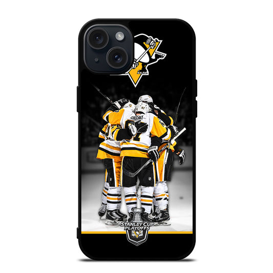 PITTSBURGH PENGUINS HOCKEY 3 iPhone 15 Plus Case Cover