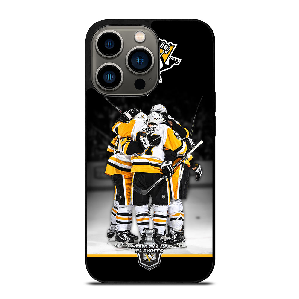 PITTSBURGH PENGUINS HOCKEY 3 iPhone 13 Pro Case Cover