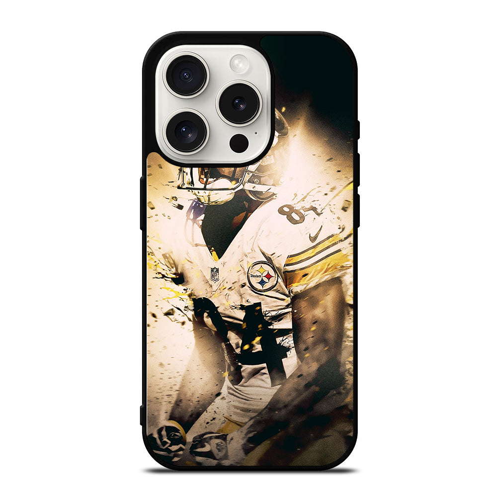 PITTSBURGH STEELERS ANTONIO BROWN iPhone 15 Pro Case Cover