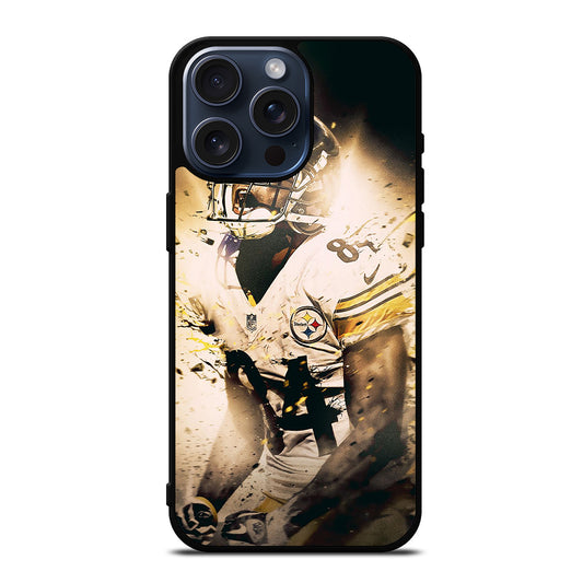 PITTSBURGH STEELERS ANTONIO BROWN iPhone 15 Pro Max Case Cover