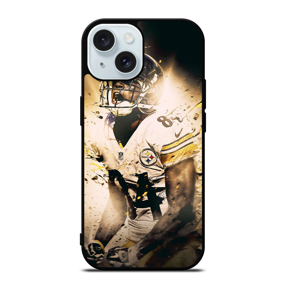 PITTSBURGH STEELERS ANTONIO BROWN iPhone 15 Case Cover