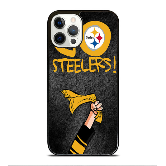 PITTSBURGH STEELERS GO STEELERS iPhone 12 Pro Case Cover