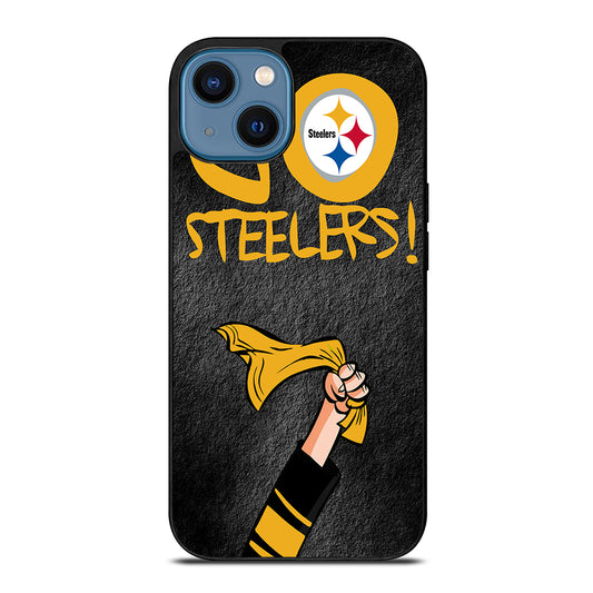 PITTSBURGH STEELERS GO STEELERS iPhone 14 Case Cover